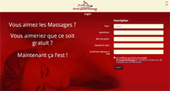 Desktop Screenshot of echangedemassage.fr